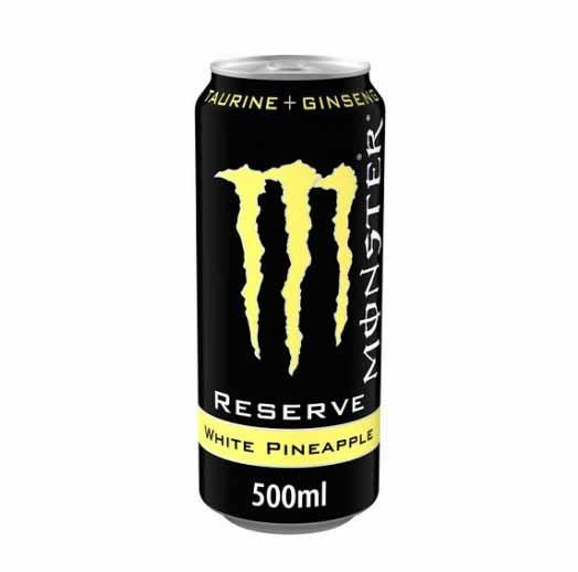نوشیدنی انرژی زا مانستر Monster مدل Reserve با طعم آناناس 500 میلی لیتر